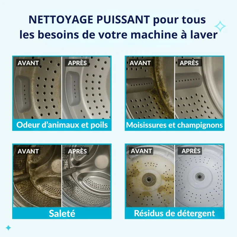 Nettoyant Pro pour Machine à Laver