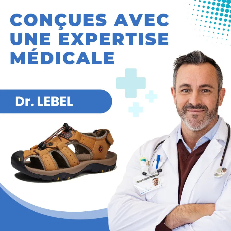 OrthoBreeze™ | Sandales de Marche Orthopédiques