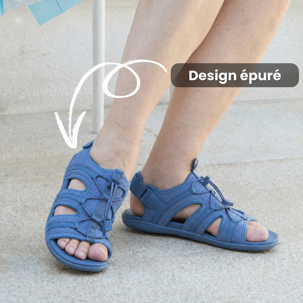 OrthoStep™ | Sandales Pieds Nus