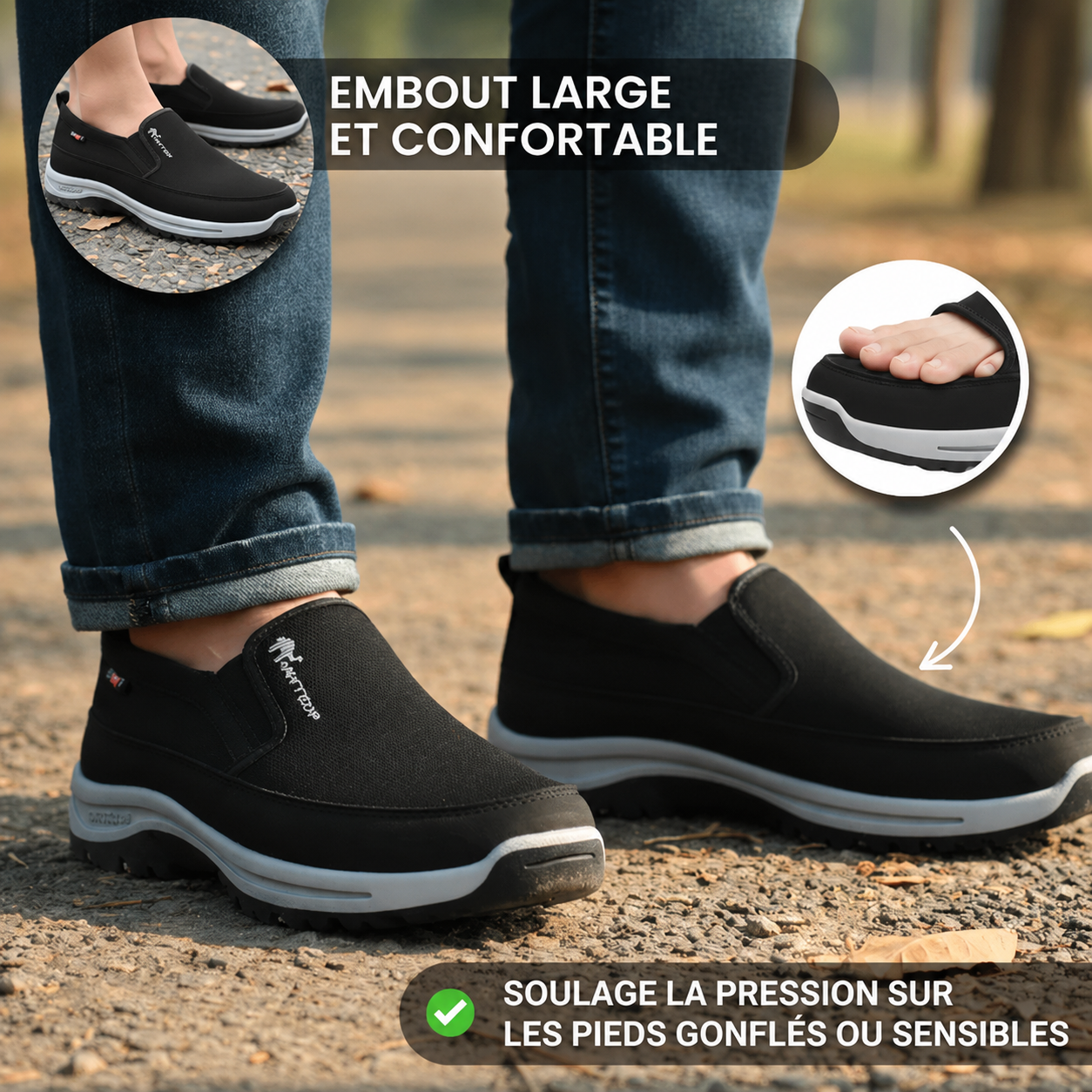 OrthoPlus™ | Chaussures de Marche Orthopédiques (Unisexe)